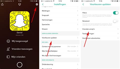 Een Videochat starten op Snapchat